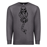 Charcoal Heather dark mark Premium Sweatshirt - artisFamous