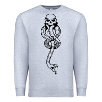 Heather Grey dark mark Premium Sweatshirt - artisFamous
