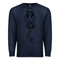 Navy dark mark Premium Sweatshirt - artisFamous