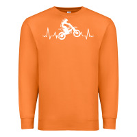 Carrot dirt bike Premium Sweatshirt - artisFamous