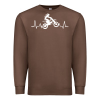 Chestnut dirt bike Premium Sweatshirt - artisFamous
