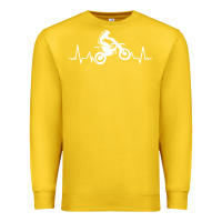 Lemon dirt bike Premium Sweatshirt - artisFamous
