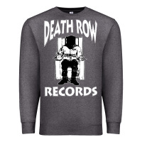 Charcoal Heather death row records black Premium Sweatshirt - artisFamous