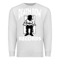 Oatmeal Heather death row records black Premium Sweatshirt - artisFamous