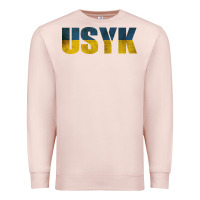 Pale Pink USYK Premium Sweatshirt - artisFamous
