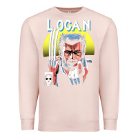 Pale Pink old man logan cover Premium Sweatshirt - artisFamous