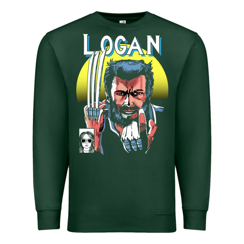 Old Man Logan Cover Premium Sweatshirt by artisFamous | Teevron