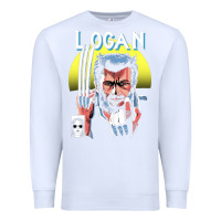 White old man logan cover Premium Sweatshirt - artisFamous