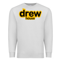 Dove Grey drew smile house Premium Sweatshirt - artisFamous