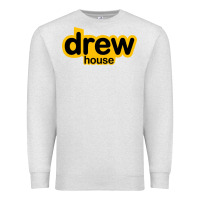 Oatmeal Heather drew smile house Premium Sweatshirt - artisFamous