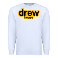 White drew smile house Premium Sweatshirt - artisFamous