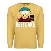 Antique Gold beefcake Premium Sweatshirt - artisFamous