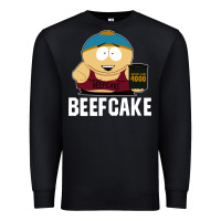 Black beefcake Premium Sweatshirt - artisFamous