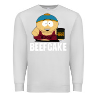 Dove Grey beefcake Premium Sweatshirt - artisFamous