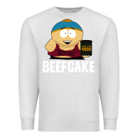 Oatmeal Heather beefcake Premium Sweatshirt - artisFamous