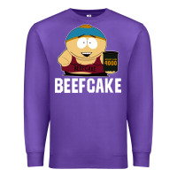Purple beefcake Premium Sweatshirt - artisFamous