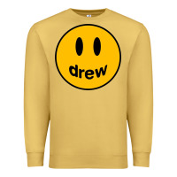 Antique Gold Drew Smile House Premium Sweatshirt - artisFamous