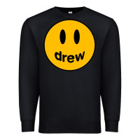 Black Drew Smile House Premium Sweatshirt - artisFamous
