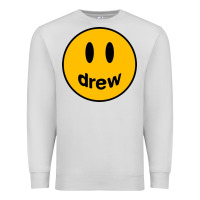 Dove Grey Drew Smile House Premium Sweatshirt - artisFamous