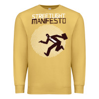Antique Gold streetlight manisfesto vertigo Premium Sweatshirt - artisFamous