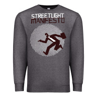 Charcoal Heather streetlight manisfesto vertigo Premium Sweatshirt - artisFamous