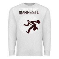 Oatmeal Heather streetlight manisfesto vertigo Premium Sweatshirt - artisFamous