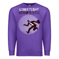 Purple streetlight manisfesto vertigo Premium Sweatshirt - artisFamous