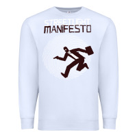 White streetlight manisfesto vertigo Premium Sweatshirt - artisFamous