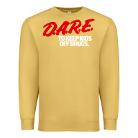Antique Gold dare shirt Premium Sweatshirt - artisFamous