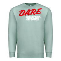 Seafoam dare shirt Premium Sweatshirt - artisFamous