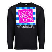 Black back and body hurts Premium Sweatshirt - artisFamous