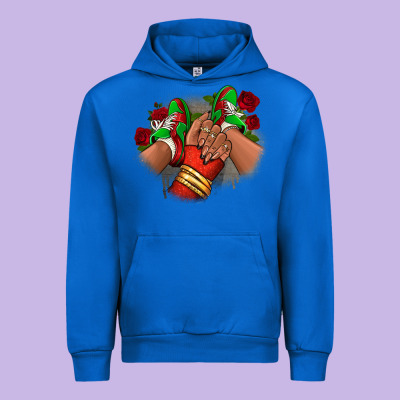 Latina Mexican Urban Hoodie Designed By Ranaportraitstore