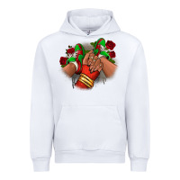 White Latina Mexican Urban Hoodie - RanaPortraitStore