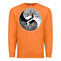 Carrot tree of life yin yang Premium Sweatshirt - artisFamous