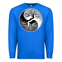 True Royal tree of life yin yang Premium Sweatshirt - artisFamous