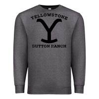 Charcoal Heather black stone dutton ranch Premium Sweatshirt - artisFamous