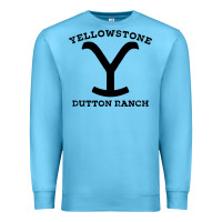 Ocean Blue black stone dutton ranch Premium Sweatshirt - artisFamous