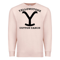 Pale Pink black stone dutton ranch Premium Sweatshirt - artisFamous