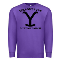 Purple black stone dutton ranch Premium Sweatshirt - artisFamous