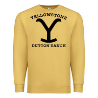 Antique Gold black stone dutton ranch Premium Sweatshirt - artisFamous