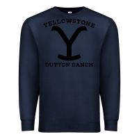 Navy black stone dutton ranch Premium Sweatshirt - artisFamous