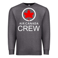 Charcoal Heather aviation air canada crew Premium Sweatshirt - artisFamous