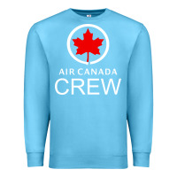 Ocean Blue aviation air canada crew Premium Sweatshirt - artisFamous