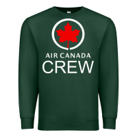 Sports Green aviation air canada crew Premium Sweatshirt - artisFamous
