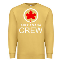 Antique Gold aviation air canada crew Premium Sweatshirt - artisFamous