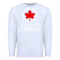 White aviation air canada crew Premium Sweatshirt - artisFamous