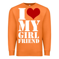 Carrot i heart my girlfriend shirt Premium Sweatshirt - artisFamous