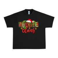 Black christmas auntie claus Urban Heavy Tee - FaDigitalArtStudio