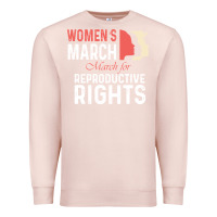 Pale Pink women’s march for reproductive rights pro choice feminist, women’s Premium Sweatshirt - artisFamous