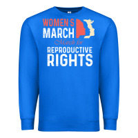 True Royal women’s march for reproductive rights pro choice feminist, women’s Premium Sweatshirt - artisFamous